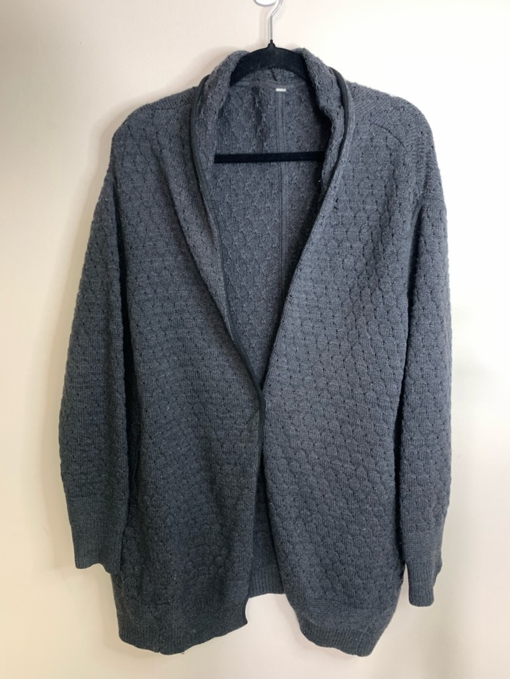Lululemon Grey Cardigan